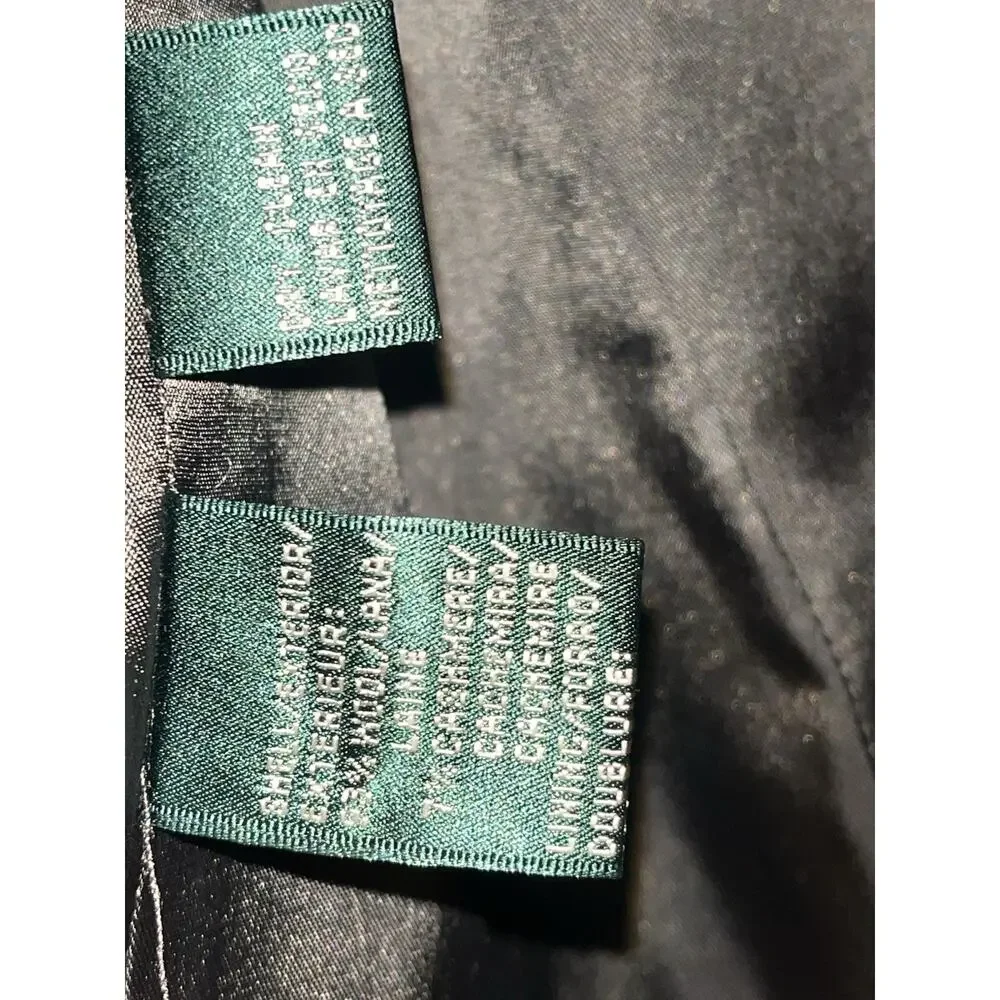 Lauren Ralph Lauren wool and cashmere blend Blazer Double Gold Accent Bottom 12